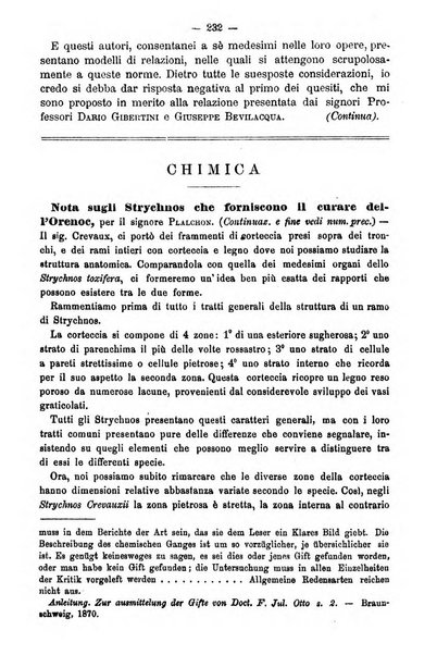 L' orosi bollettino di chimica, farmacia e scienze affini