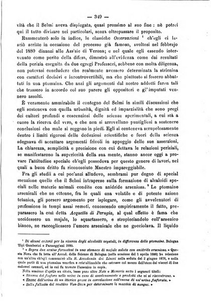 L' orosi bollettino di chimica, farmacia e scienze affini