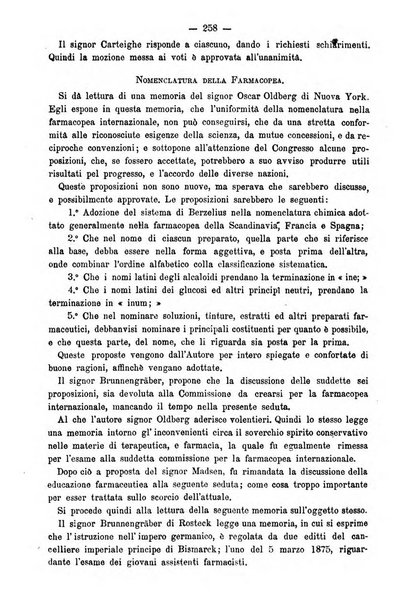 L' orosi bollettino di chimica, farmacia e scienze affini