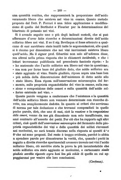 L' orosi bollettino di chimica, farmacia e scienze affini