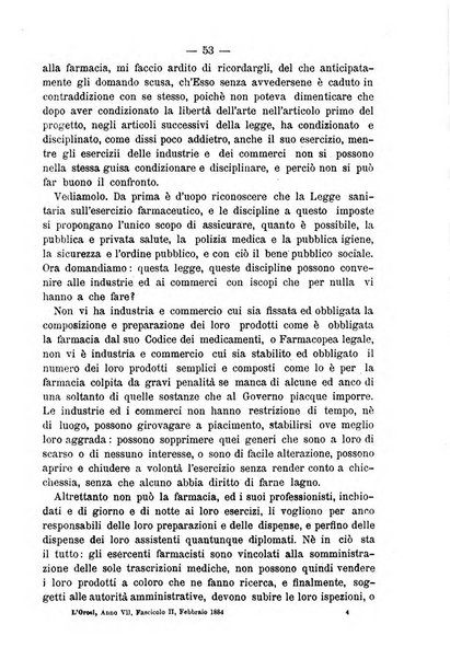 L' orosi bollettino di chimica, farmacia e scienze affini