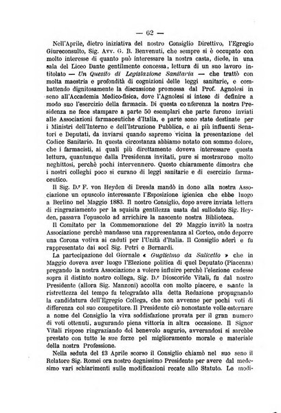 L' orosi bollettino di chimica, farmacia e scienze affini