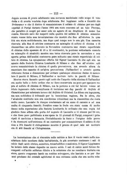 L' orosi bollettino di chimica, farmacia e scienze affini