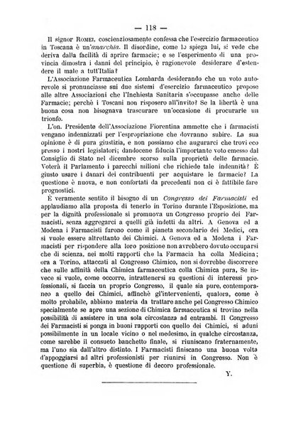 L' orosi bollettino di chimica, farmacia e scienze affini