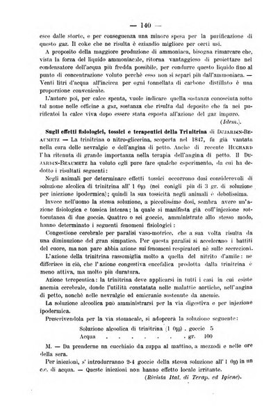 L' orosi bollettino di chimica, farmacia e scienze affini