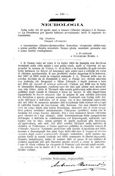 L' orosi bollettino di chimica, farmacia e scienze affini