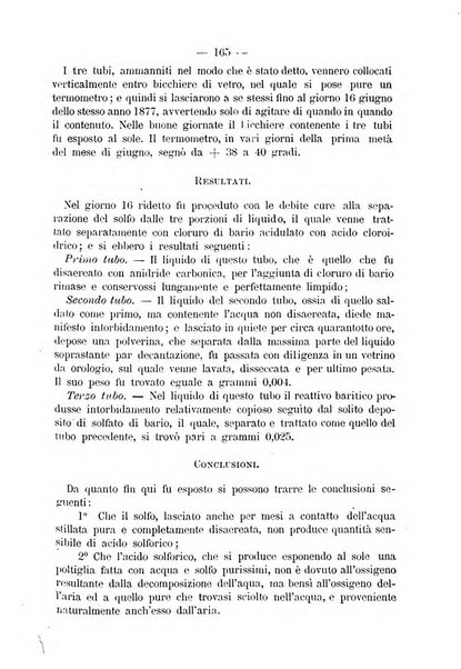 L' orosi bollettino di chimica, farmacia e scienze affini