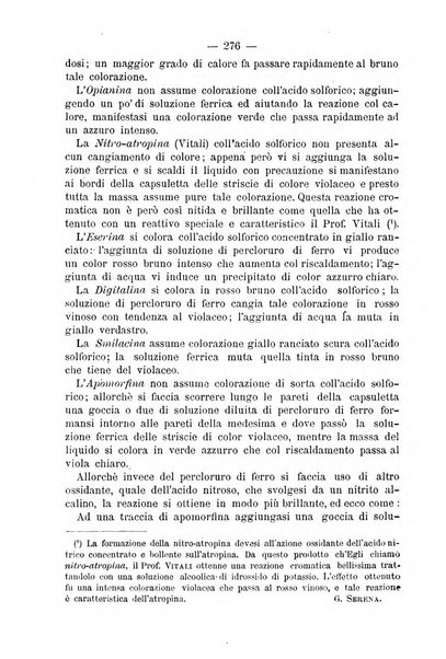 L' orosi bollettino di chimica, farmacia e scienze affini