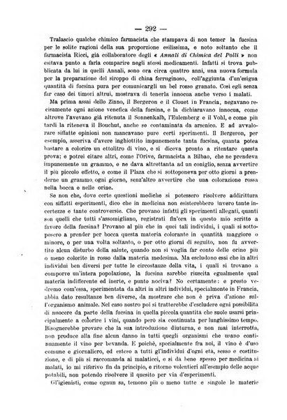 L' orosi bollettino di chimica, farmacia e scienze affini