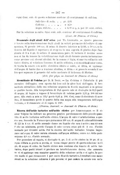 L' orosi bollettino di chimica, farmacia e scienze affini