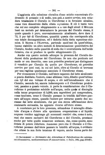 L' orosi bollettino di chimica, farmacia e scienze affini