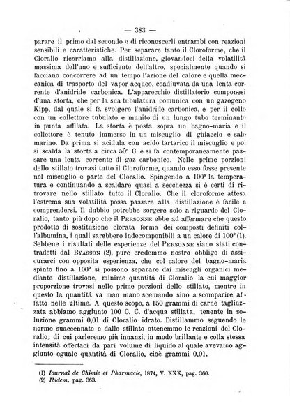 L' orosi bollettino di chimica, farmacia e scienze affini