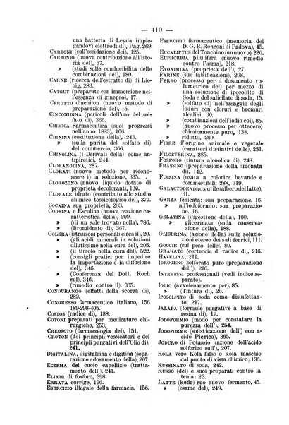 L' orosi bollettino di chimica, farmacia e scienze affini