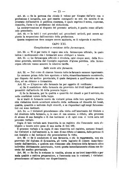 L' orosi bollettino di chimica, farmacia e scienze affini