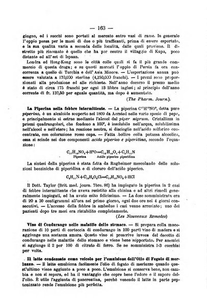 L' orosi bollettino di chimica, farmacia e scienze affini