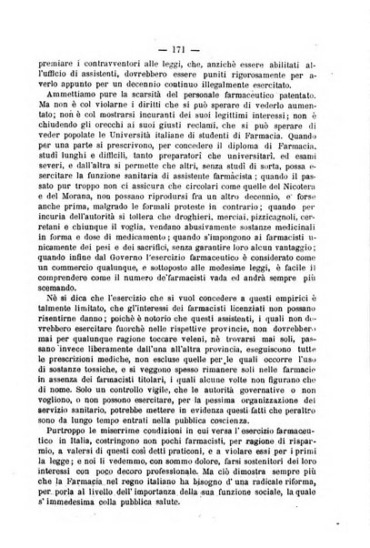 L' orosi bollettino di chimica, farmacia e scienze affini