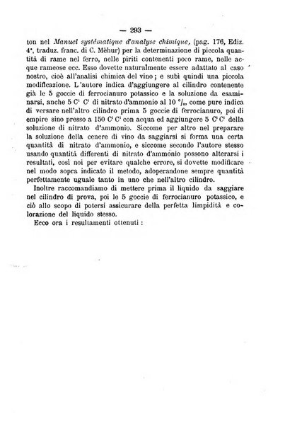 L' orosi bollettino di chimica, farmacia e scienze affini