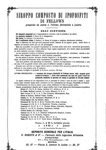 L' orosi bollettino di chimica, farmacia e scienze affini