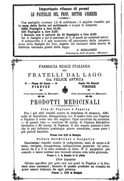 L' orosi bollettino di chimica, farmacia e scienze affini