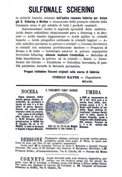 L' orosi bollettino di chimica, farmacia e scienze affini