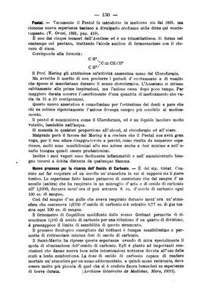 L' orosi bollettino di chimica, farmacia e scienze affini