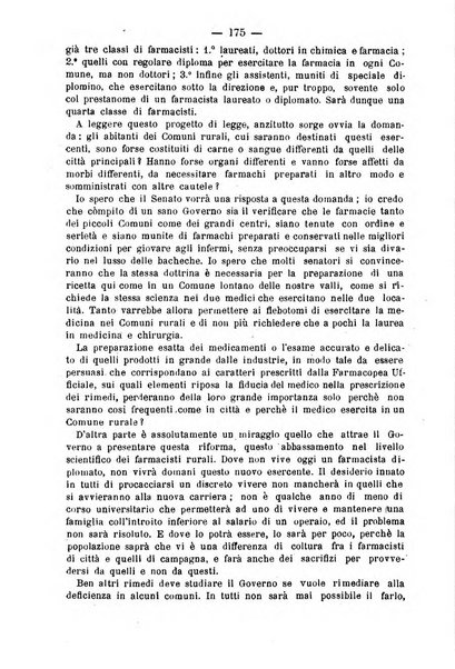 L' orosi bollettino di chimica, farmacia e scienze affini