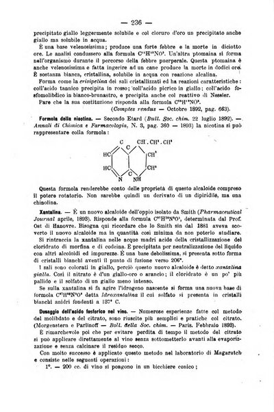 L' orosi bollettino di chimica, farmacia e scienze affini