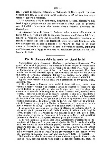 L' orosi bollettino di chimica, farmacia e scienze affini