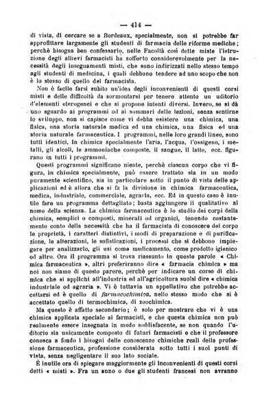 L' orosi bollettino di chimica, farmacia e scienze affini