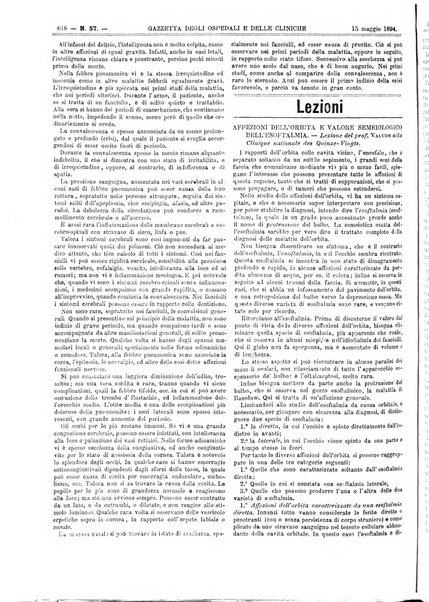 Gazzetta degli ospedali e delle cliniche