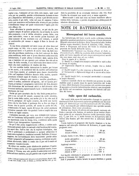 Gazzetta degli ospedali e delle cliniche