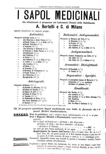 Gazzetta degli ospedali e delle cliniche