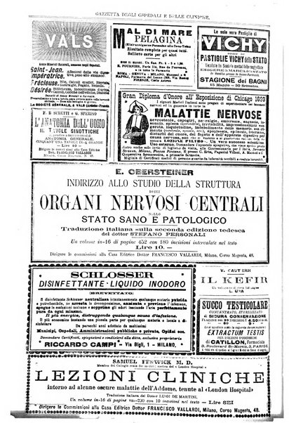 Gazzetta degli ospedali e delle cliniche