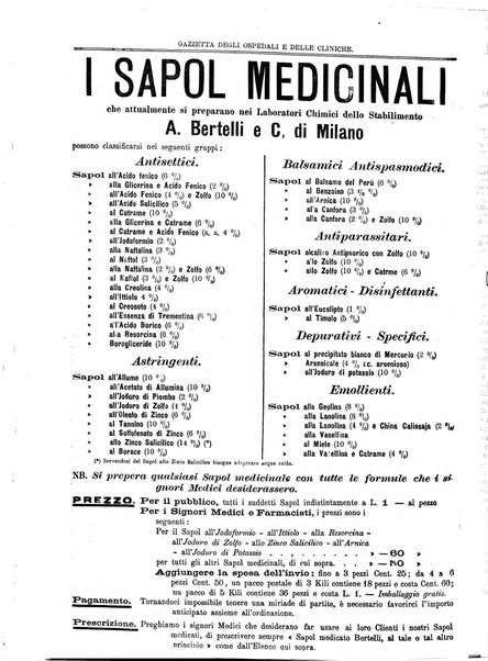 Gazzetta degli ospedali e delle cliniche