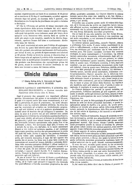 Gazzetta degli ospedali e delle cliniche