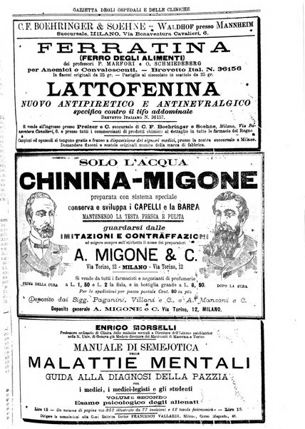 Gazzetta degli ospedali e delle cliniche