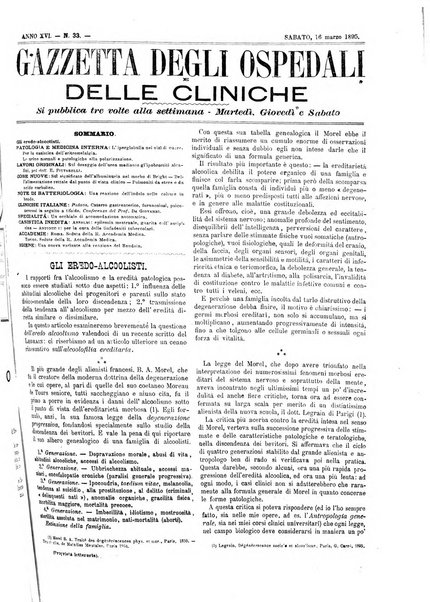 Gazzetta degli ospedali e delle cliniche