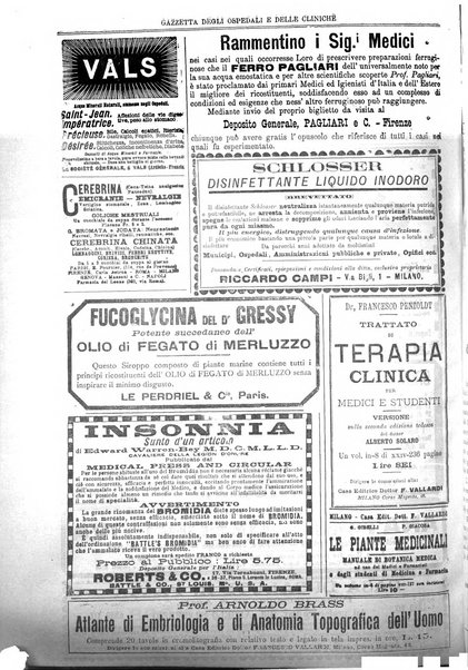 Gazzetta degli ospedali e delle cliniche