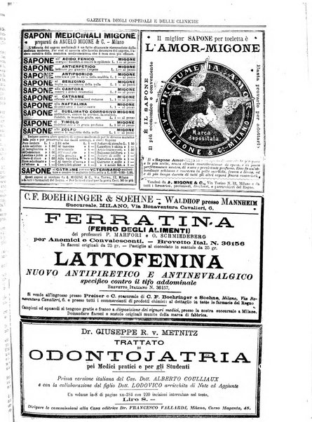 Gazzetta degli ospedali e delle cliniche