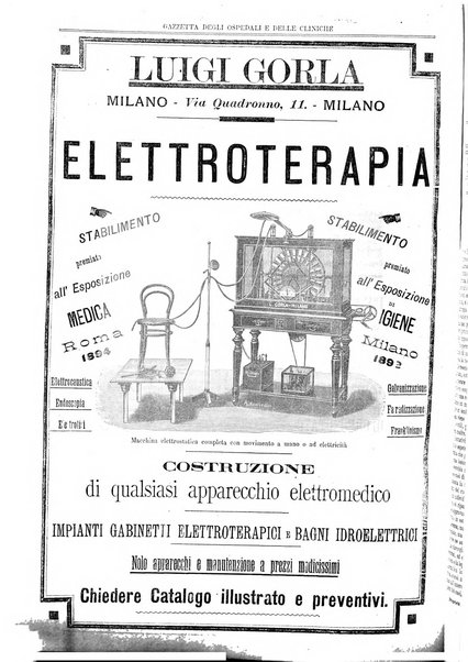 Gazzetta degli ospedali e delle cliniche