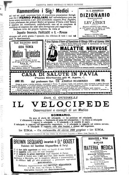 Gazzetta degli ospedali e delle cliniche