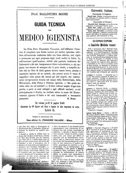 Gazzetta degli ospedali e delle cliniche