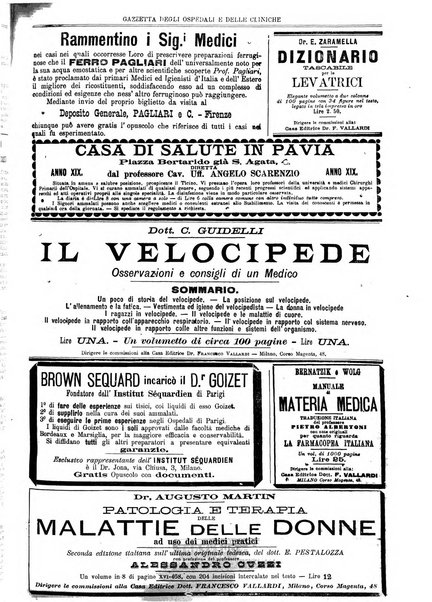 Gazzetta degli ospedali e delle cliniche