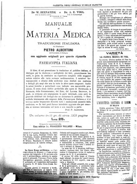 Gazzetta degli ospedali e delle cliniche