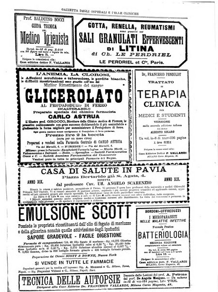 Gazzetta degli ospedali e delle cliniche