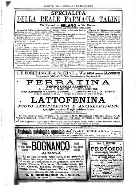 Gazzetta degli ospedali e delle cliniche