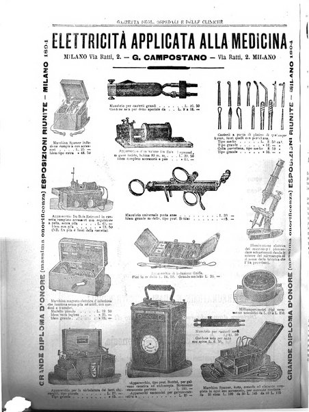 Gazzetta degli ospedali e delle cliniche