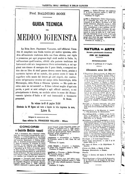 Gazzetta degli ospedali e delle cliniche