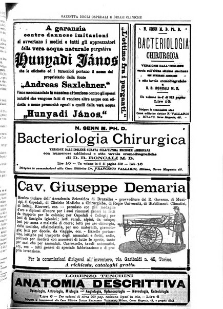 Gazzetta degli ospedali e delle cliniche