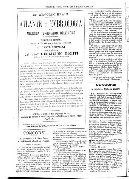 Gazzetta degli ospedali e delle cliniche